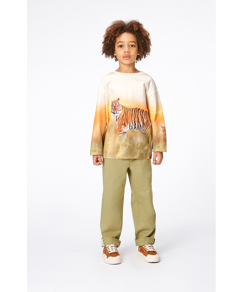 Ace - Sage - Gröna chinos.