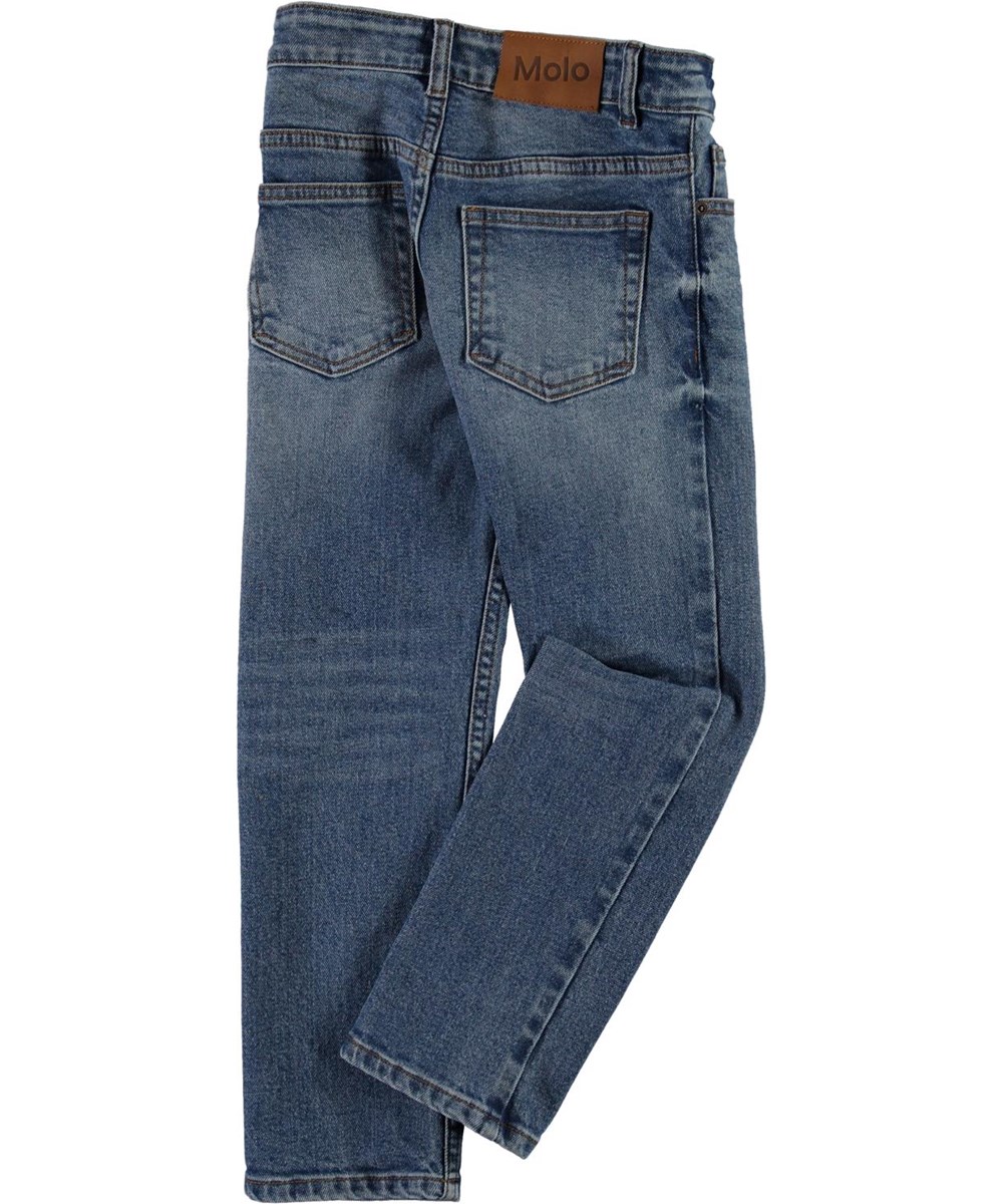 Alon - Worn Denim - Blå jeans med behagelig pasform