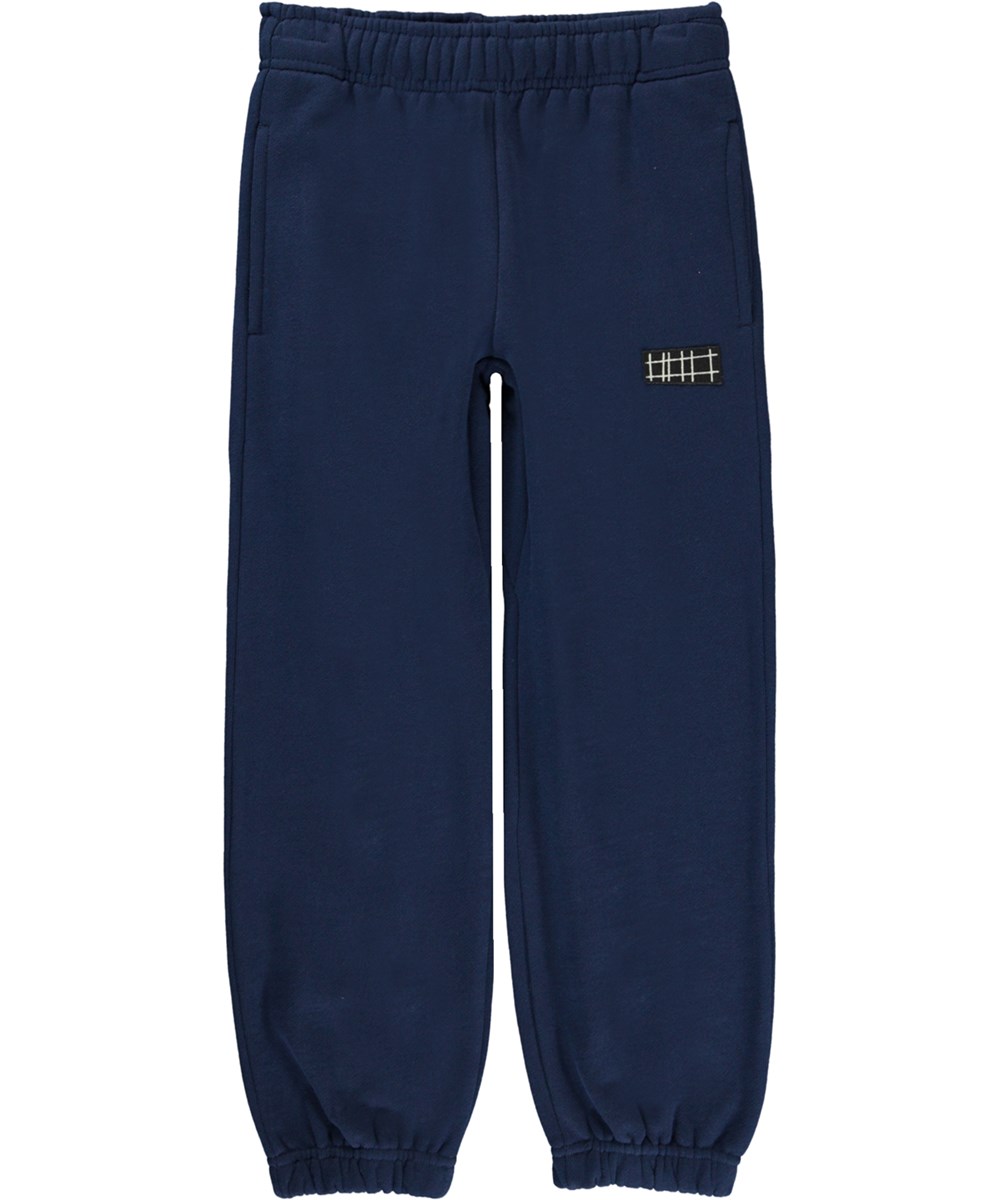 Ams - Sailor - Ekologiska blå sweatpants.