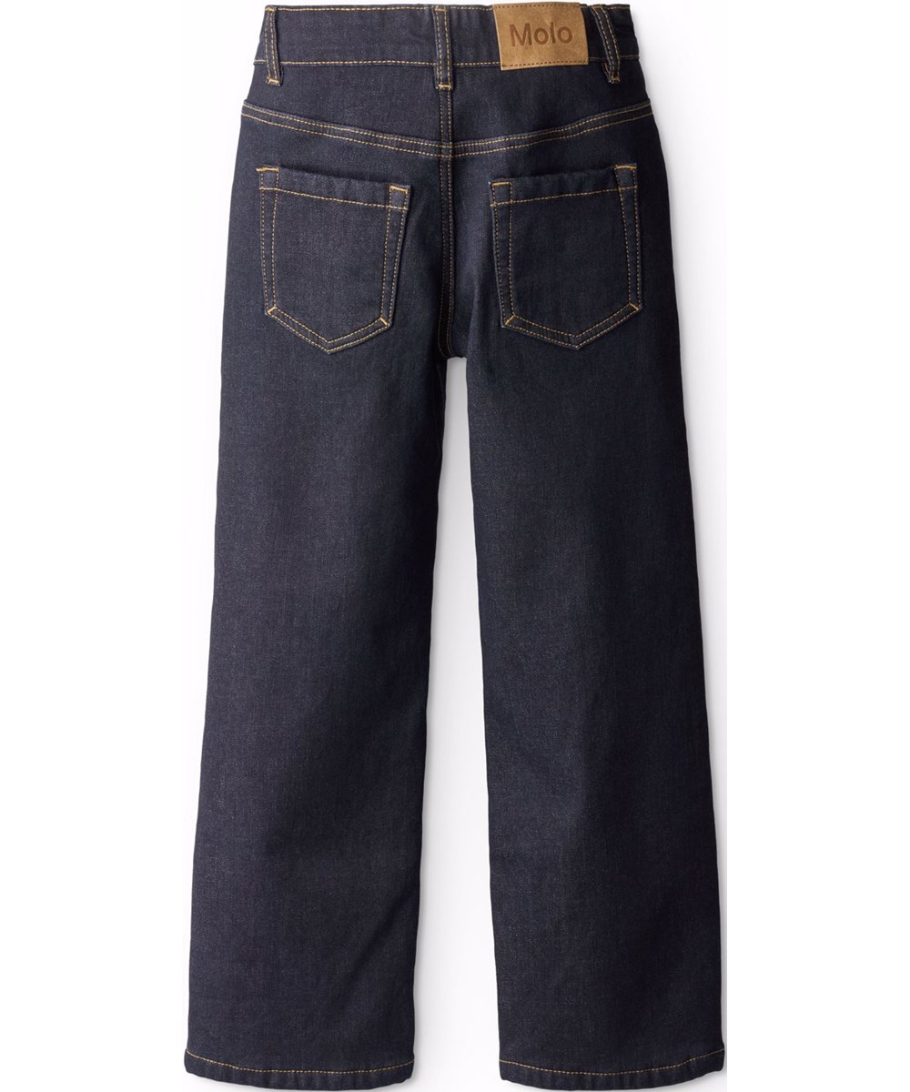 Andy Warm - Washed Indigo - Denimjeans i bomull