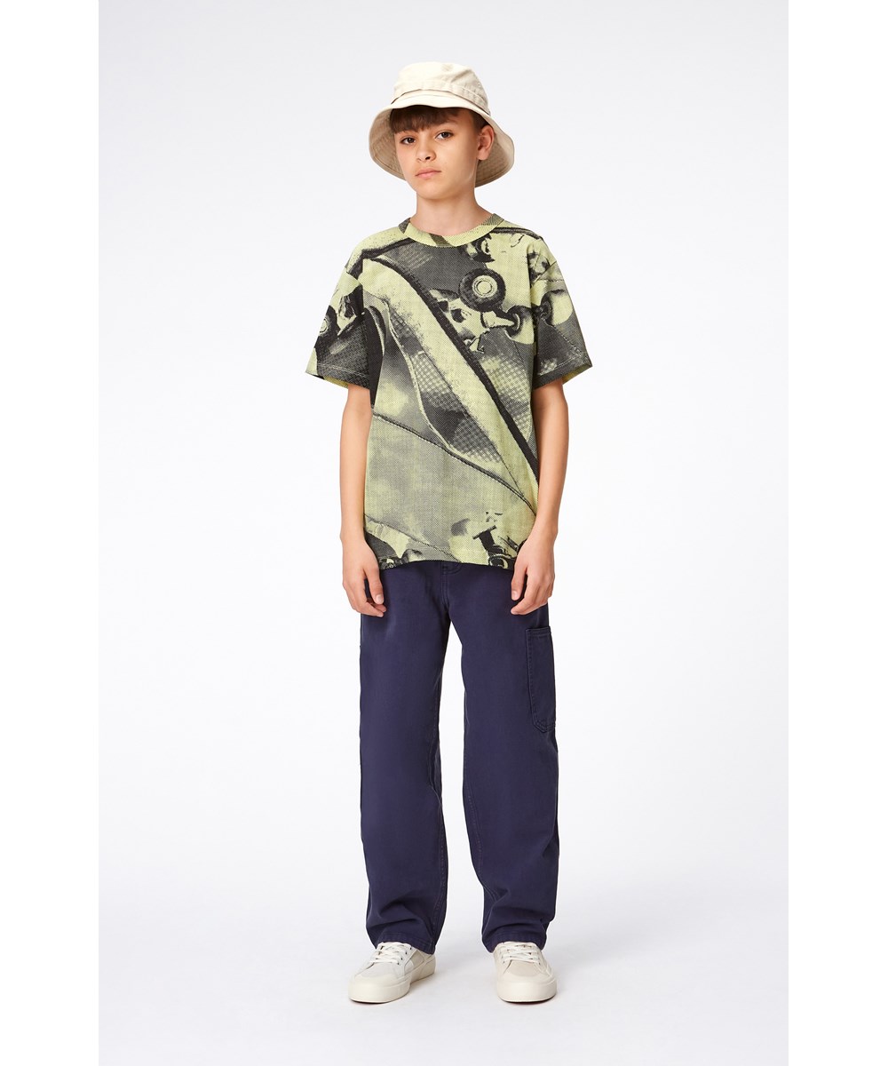 Archer - Universe - Mörkblå workwear byxor.