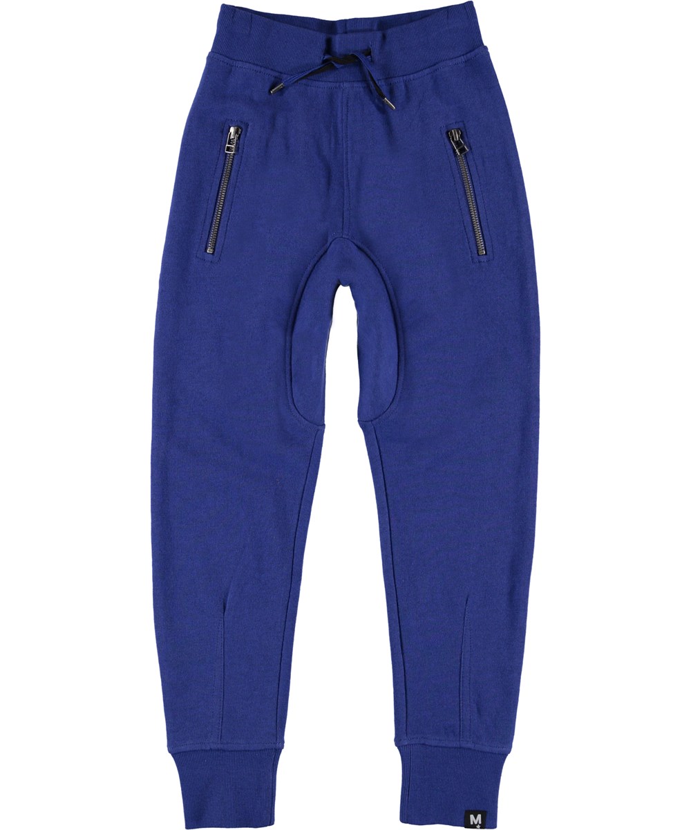 Ashton - Royal Blue - Blå sweatpants sportiga 
