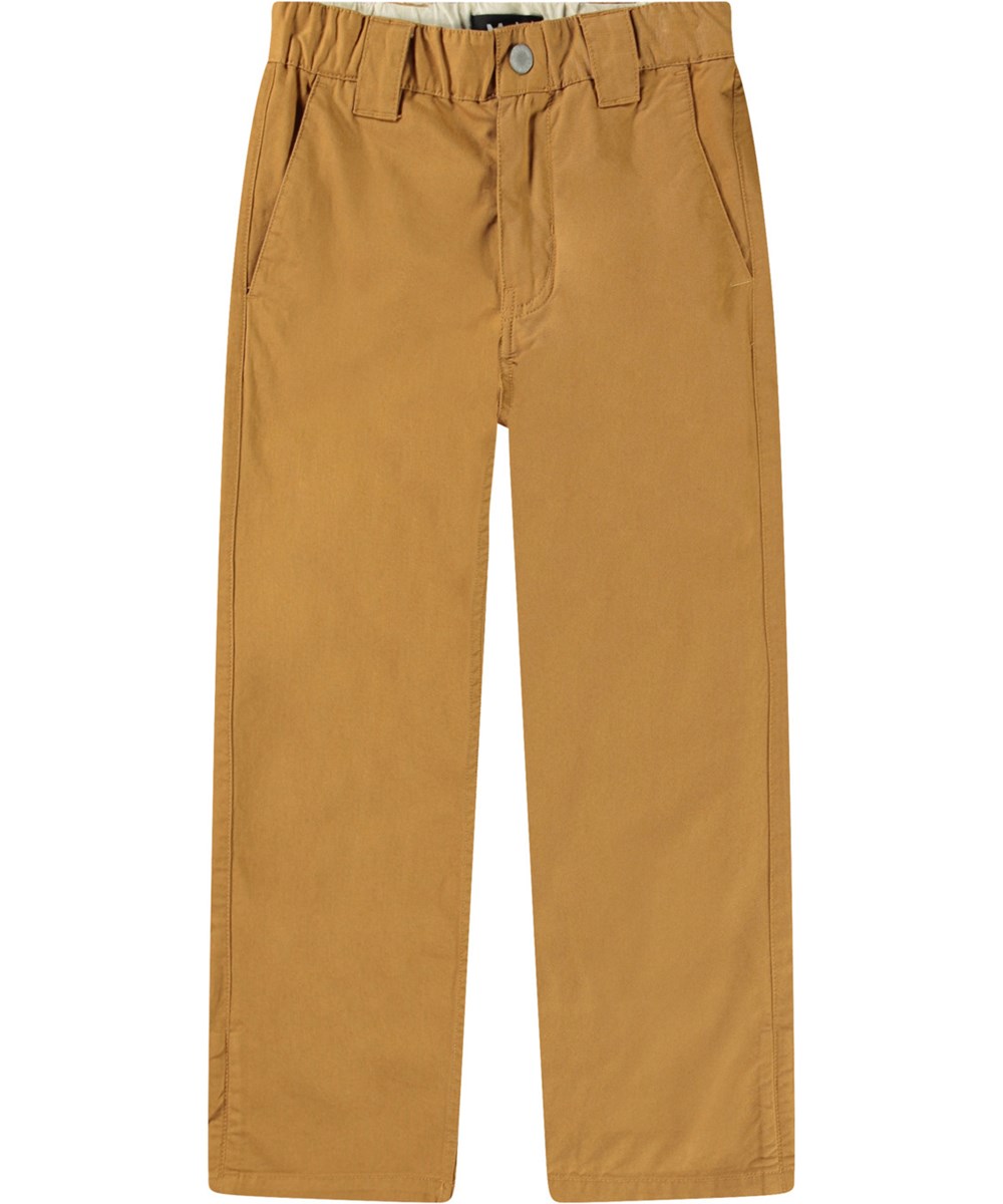 Ataru - Bronze Mist - Chinobyxor i ekologisk bomull för barn.