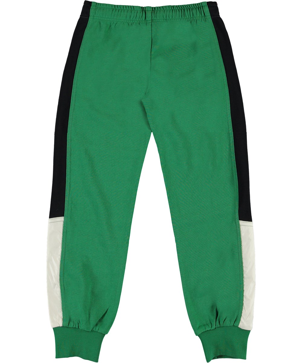 Awer - Jungle - Gröna sweatpants med svart och vitt