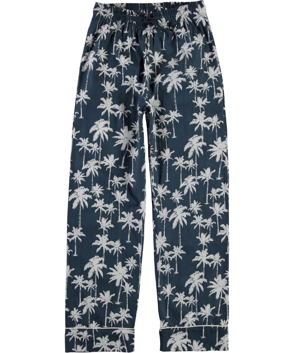 Lex - Night Palms - Ekologisk pyjamas med palmer 
