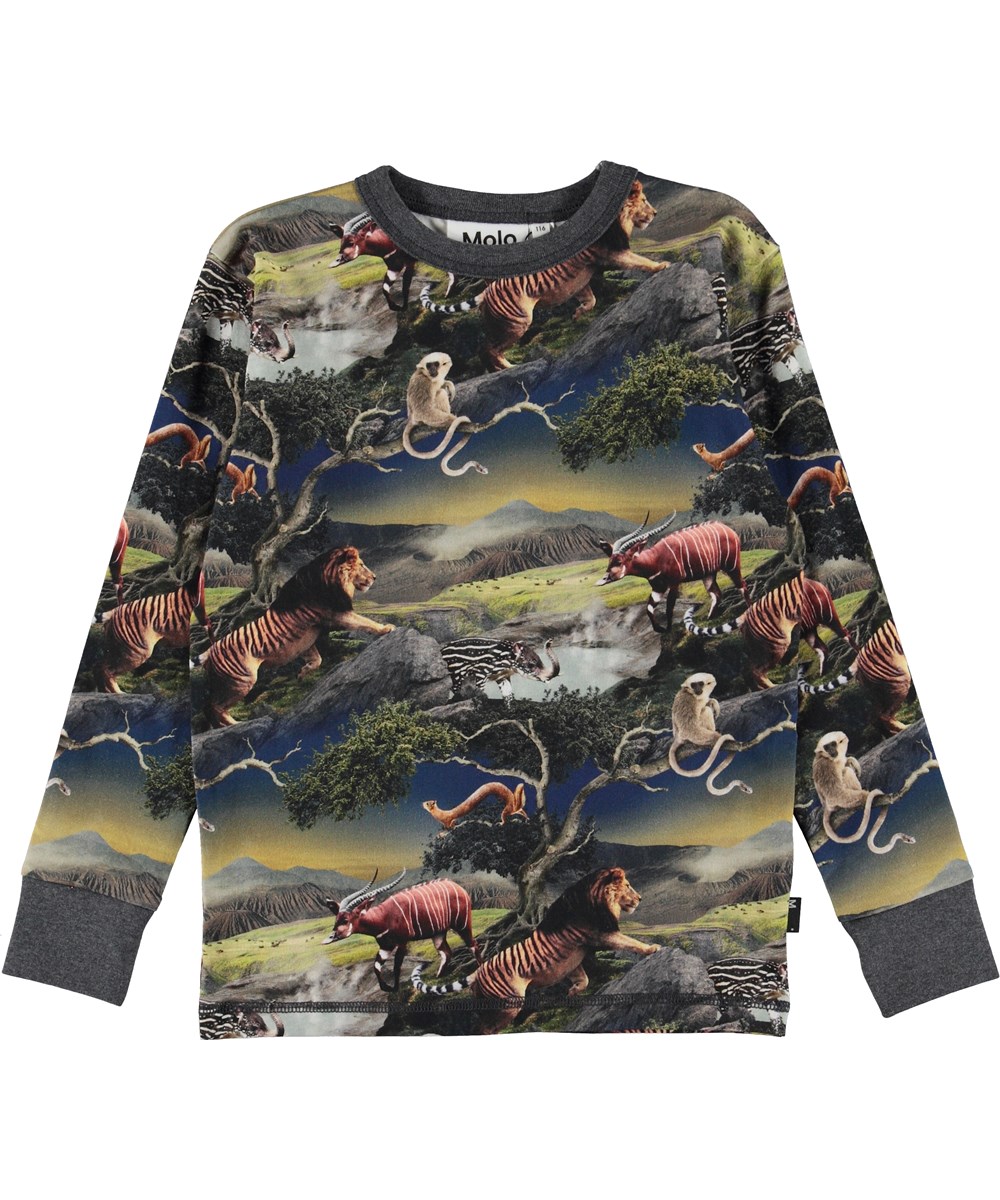 Tedo - Future Animals - Pants and blouse with animals print