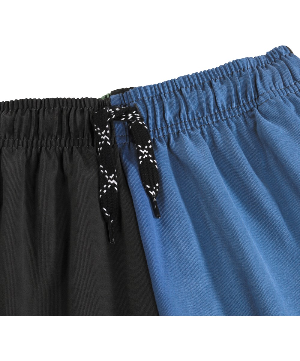 Adiano - Check Mix - Flerfärgade shorts för barn i ekologisk bomull