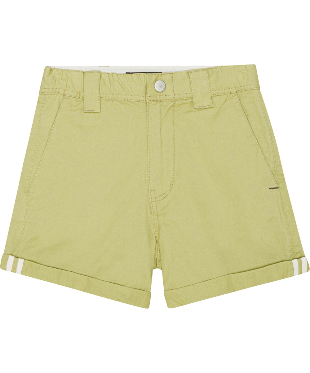 Ashby - Sage - Gröna chinos shorts.