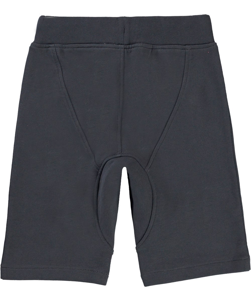 Ashtonshort - Dark Navy - Mörkblå shorts i ekologisk bomull.