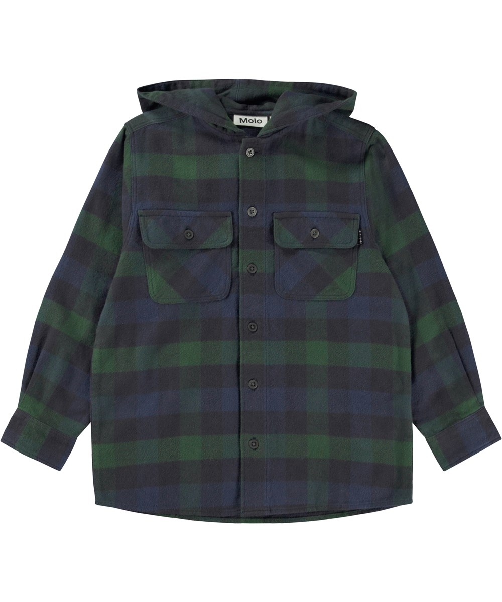 Rizz - Royal Forest - Rutig overshirt.