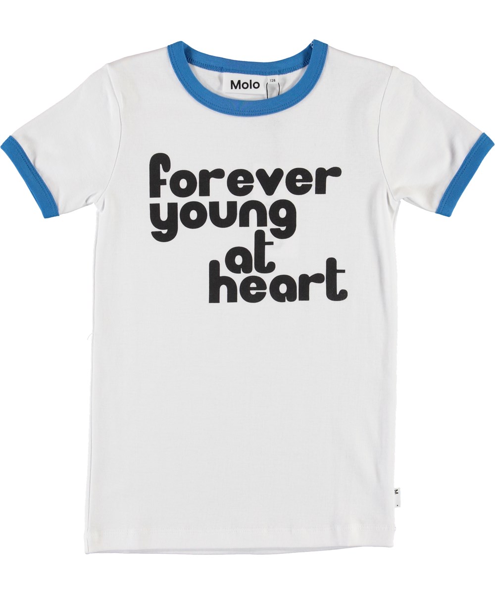 Radio - White - Forever young t-shirt