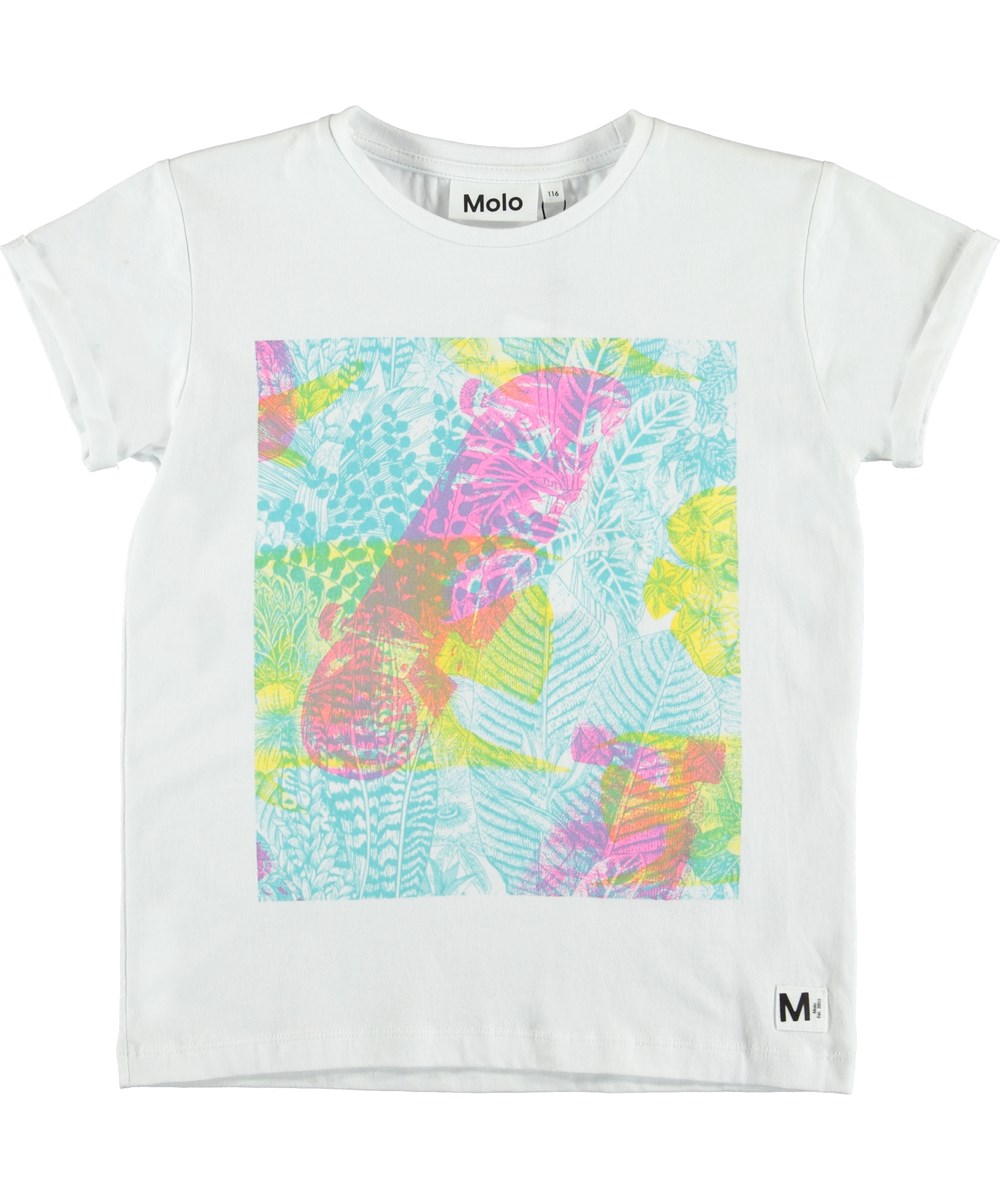 Rafe - Skate Illumination - Neon färgad t-shirt.