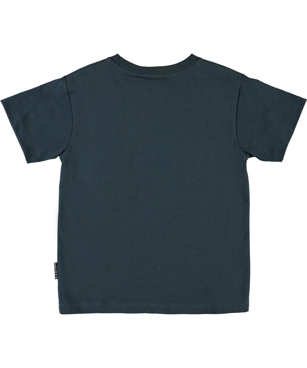 Rasmus - Summer Night - Ekologisk mörkblå t-shirt