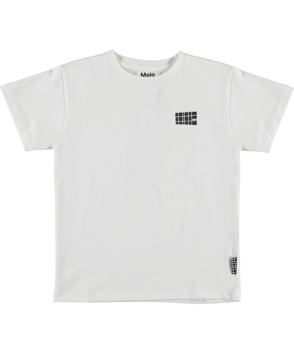 Rasmus - White - Ekologisk vit t-shirt