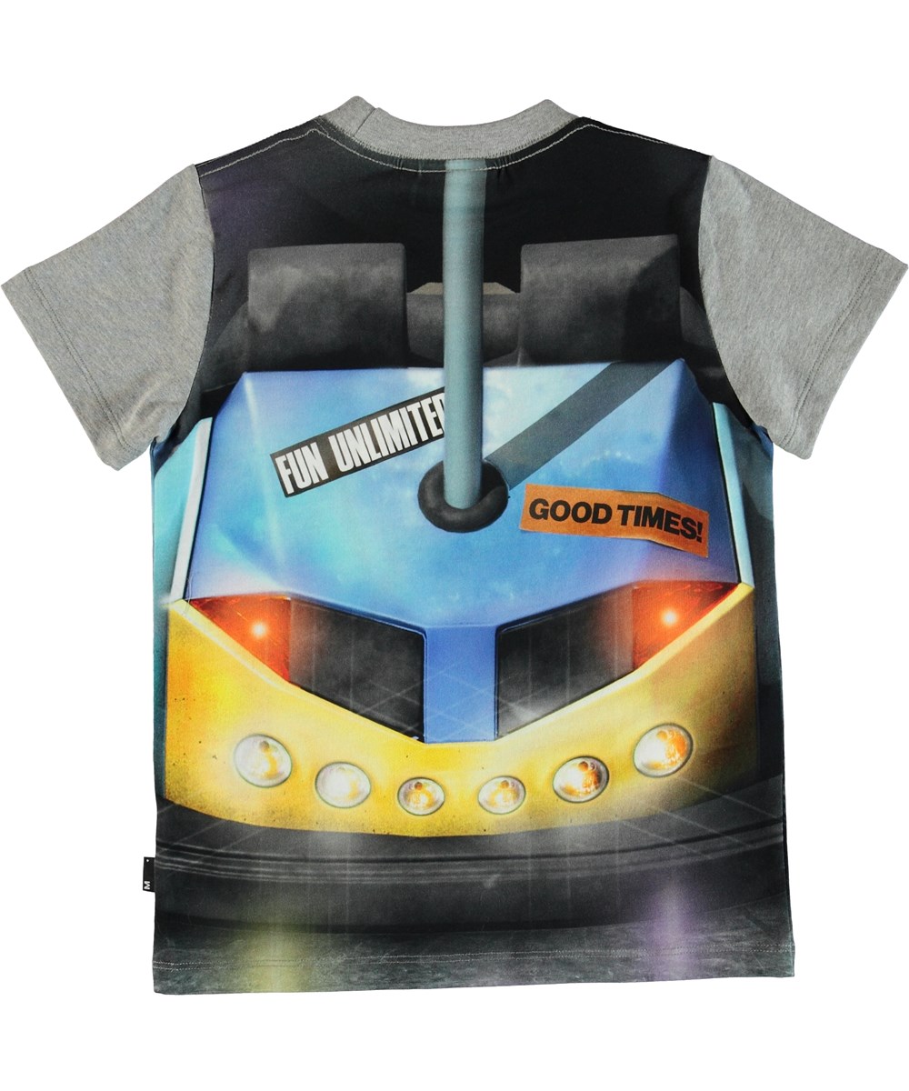 Road - Bumper Car - T-Shirt - Grå