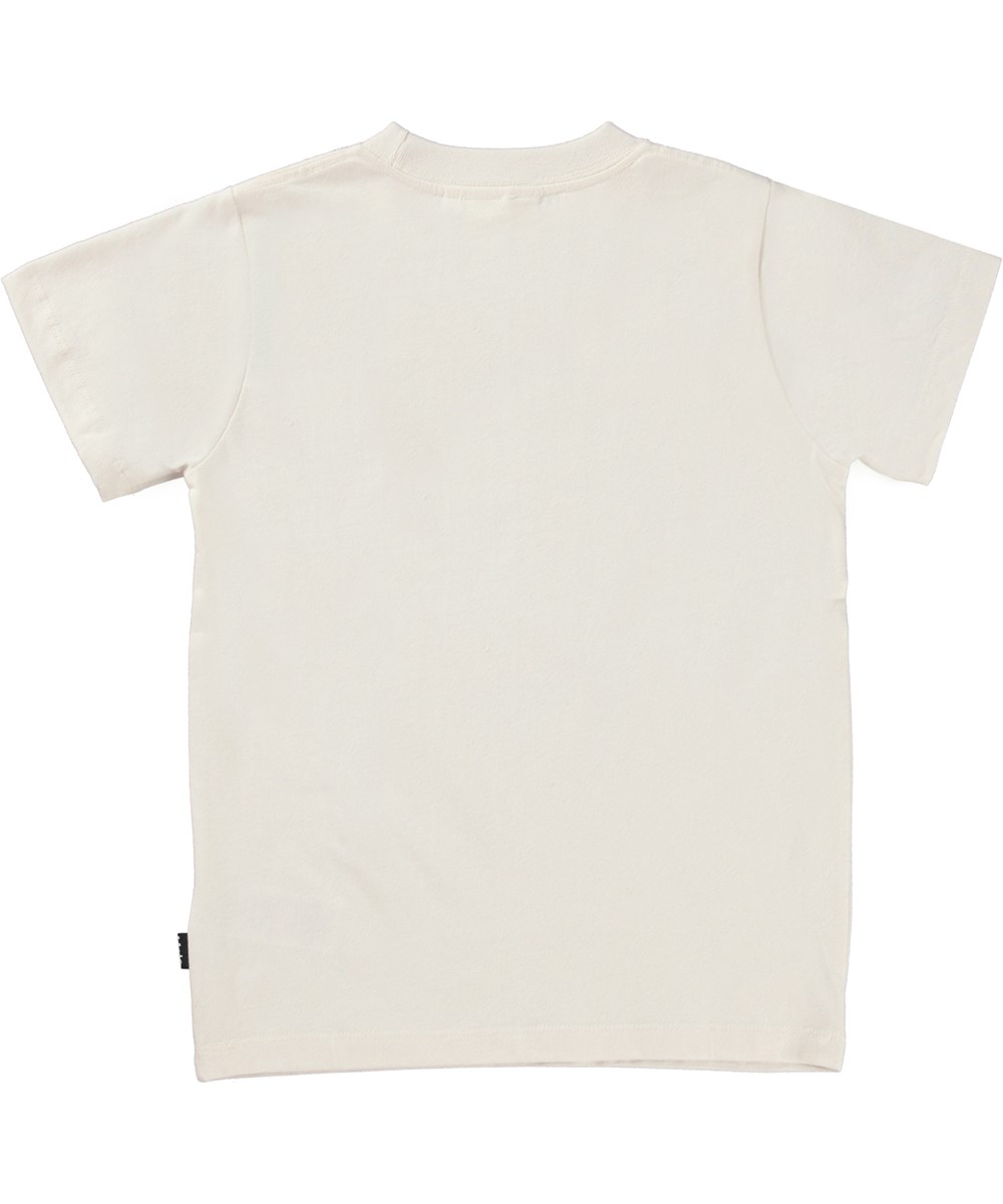 Road - Frog Life - Vit ekologisk t-shirt med grodans kretslopp.