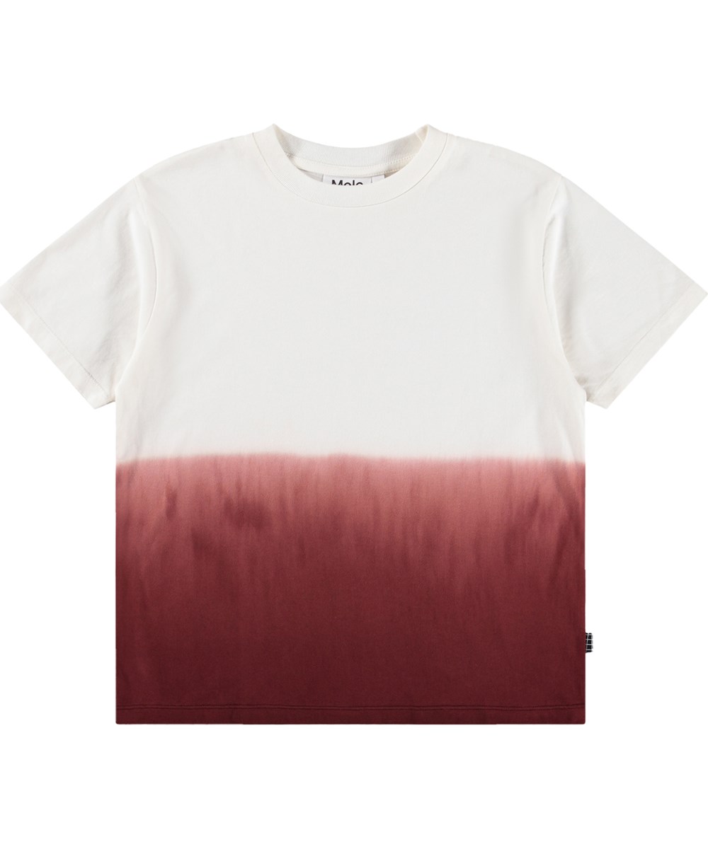 Rodney - Andorra Dip - Vit T-shirt för barn i ekologisk bomull