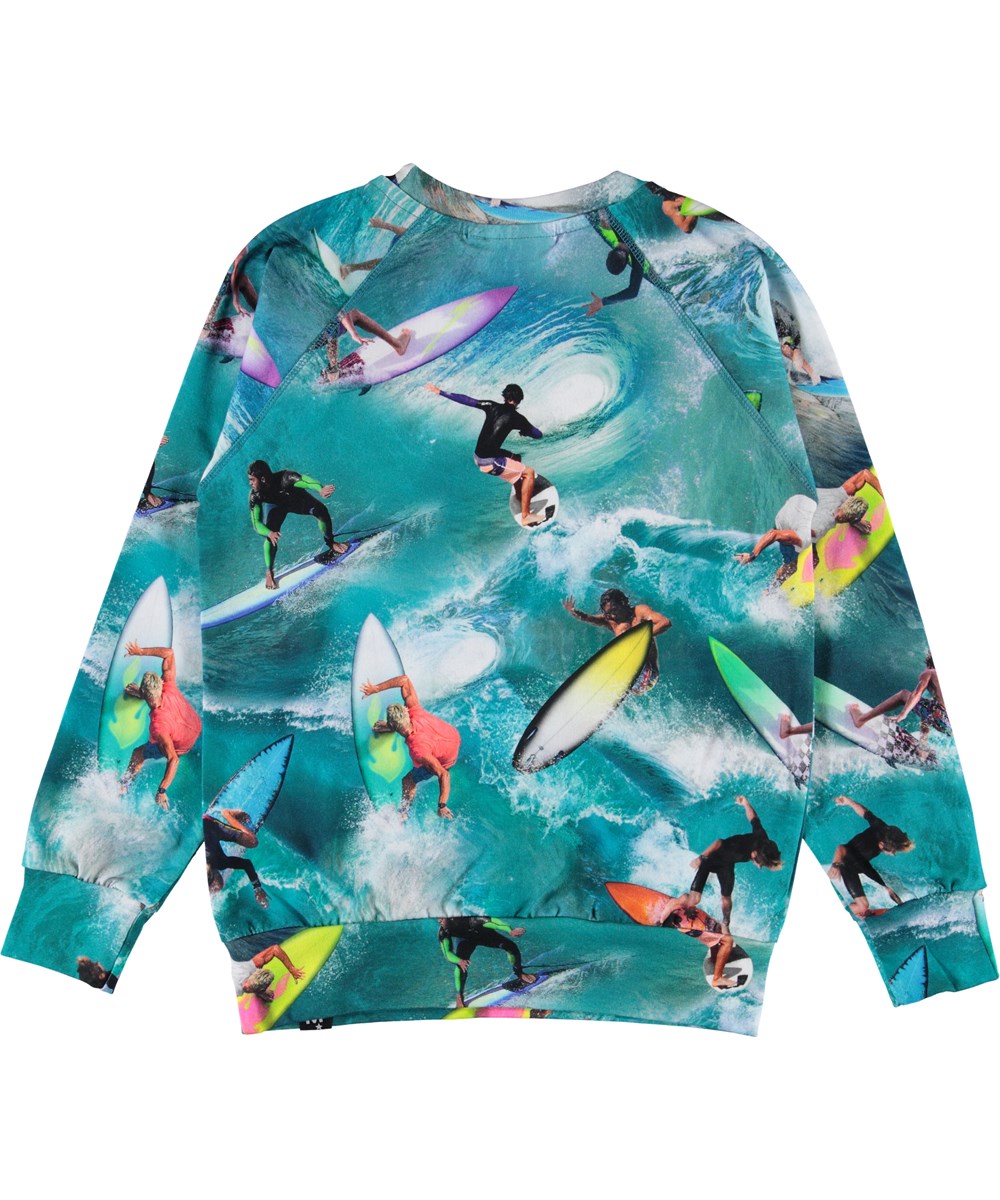 Romeo - Surf - Blus med surfar tryck.