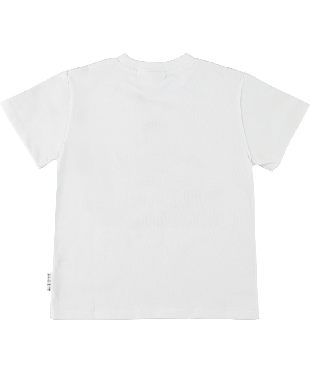 Roxo - Melted LP - Vit t-shirt skivspelare.