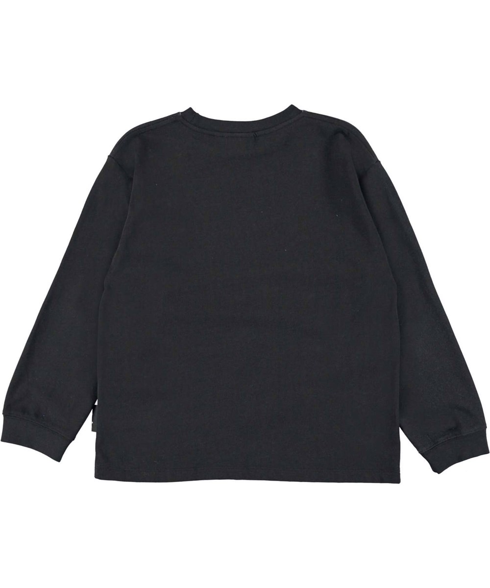 Rube - Elephant - Svart sweatshirt med elefant.