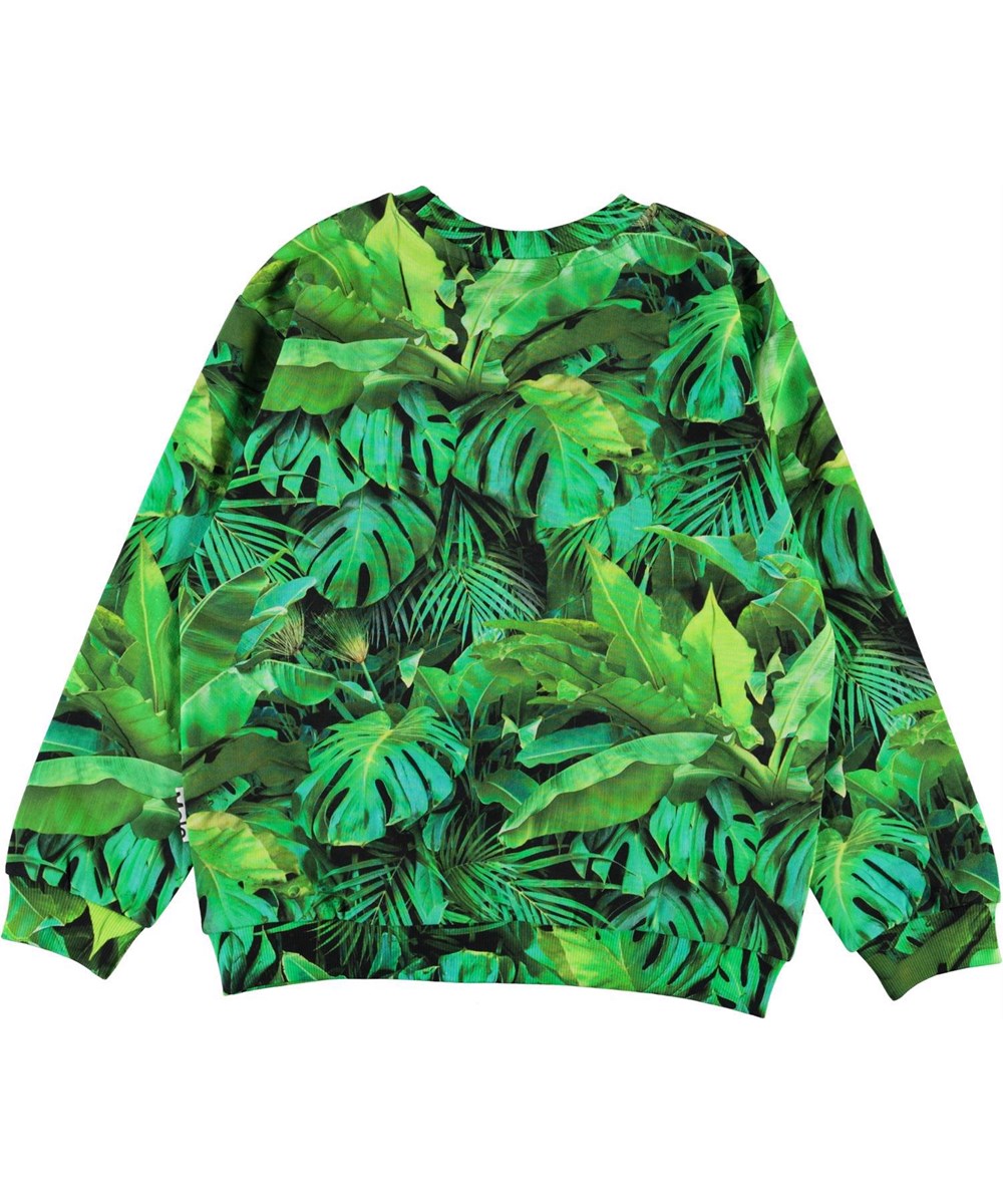 Miksi - Jungle Gorilla - Ekologisk sweatshirt med jungle og gorilla
