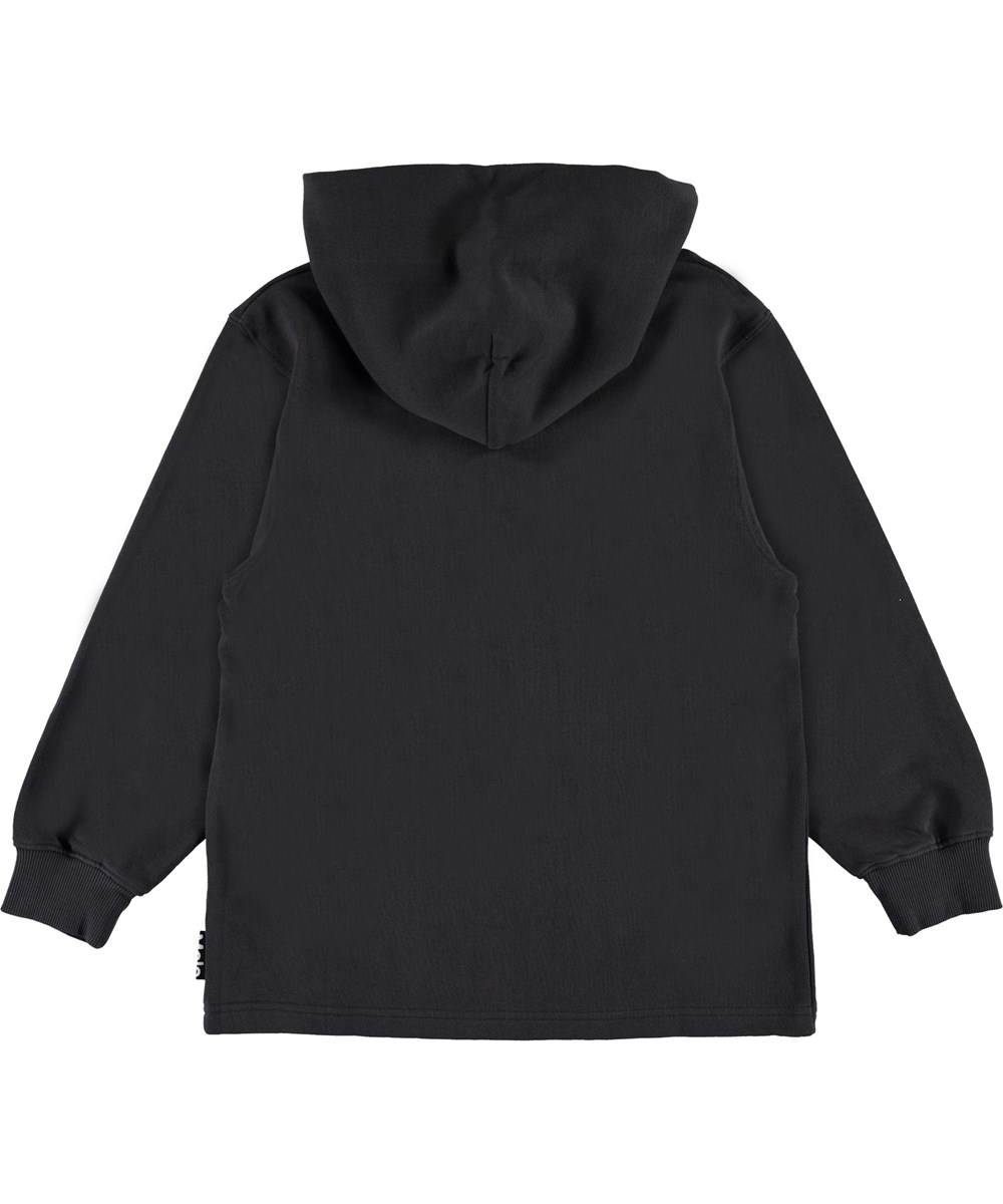 More - Night Grey - Ekologisk mörkgrå hoodie