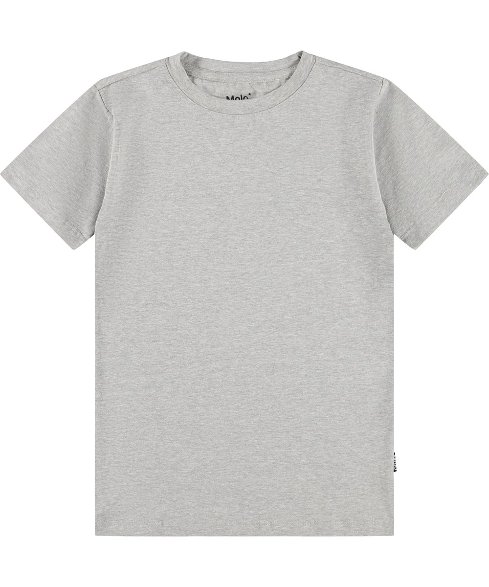 Jamie 2-pack - Navy Grey - Ekologiska bomulls t-shirts i marinblå och grå.