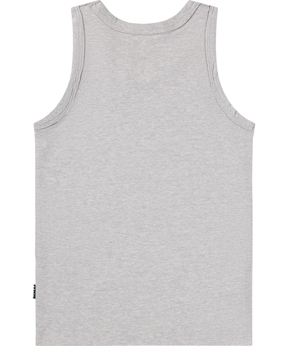 Jayden 2-pack - Navy Grey - Ekologiska undertröjor till pojke i marinblå och grå.