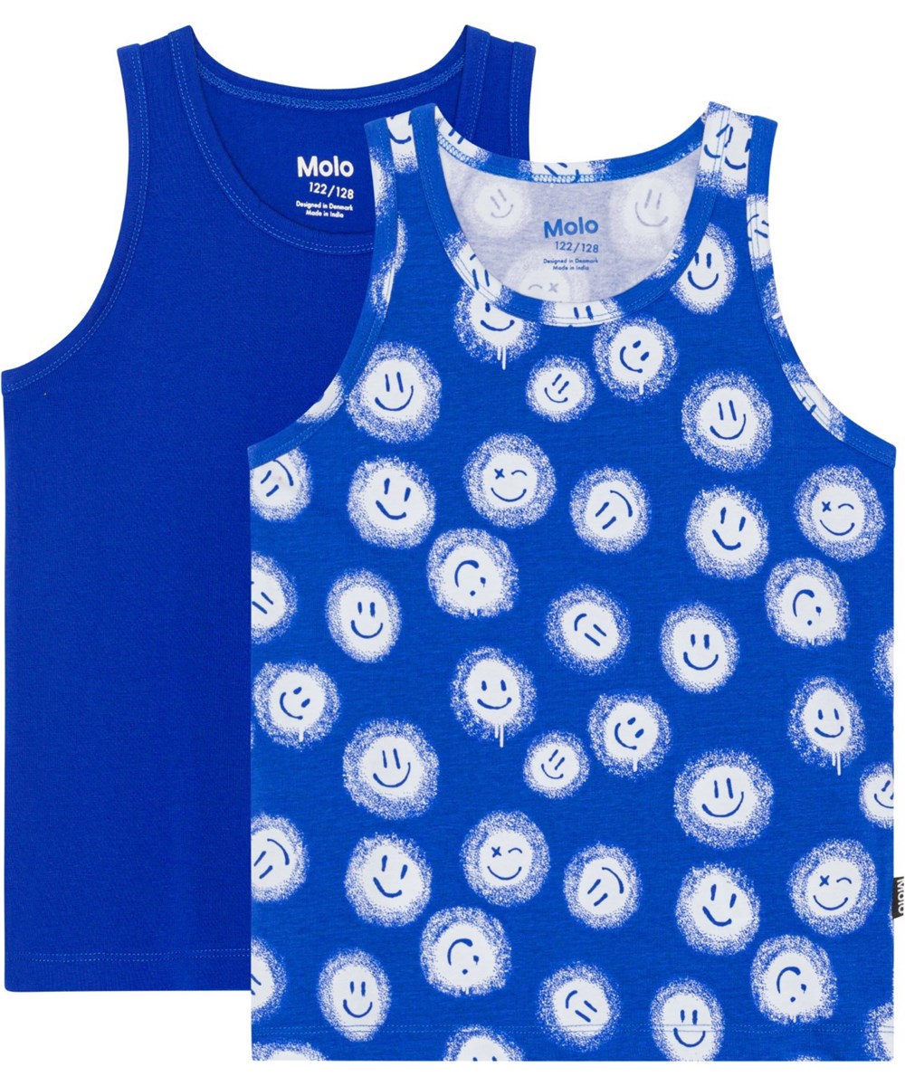 Jayden 2-pack - Reef Smiles - 2-pack ekologiska undertröjor   