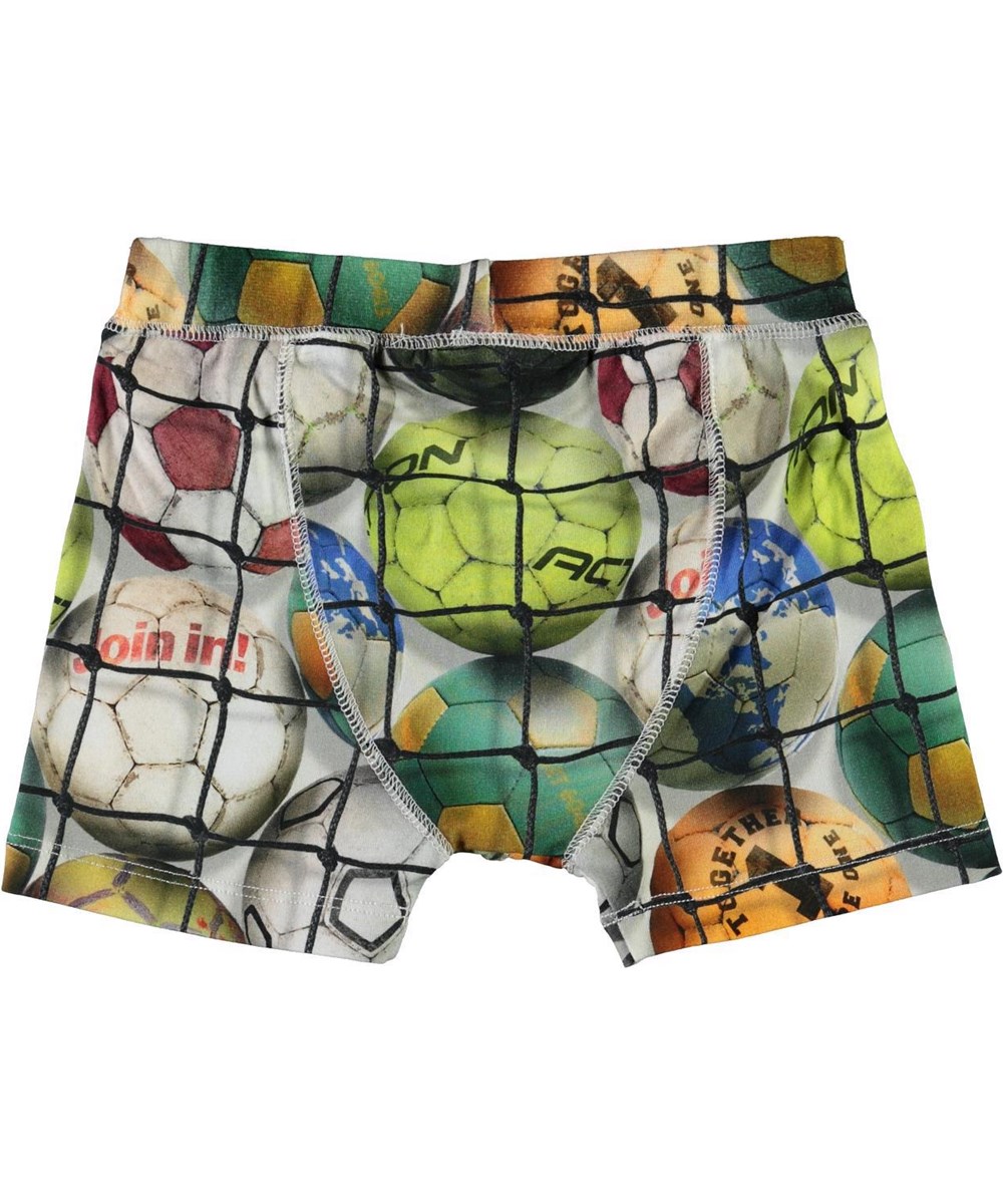 Jon - Footballs - Ekologiska boxers med fotbollar