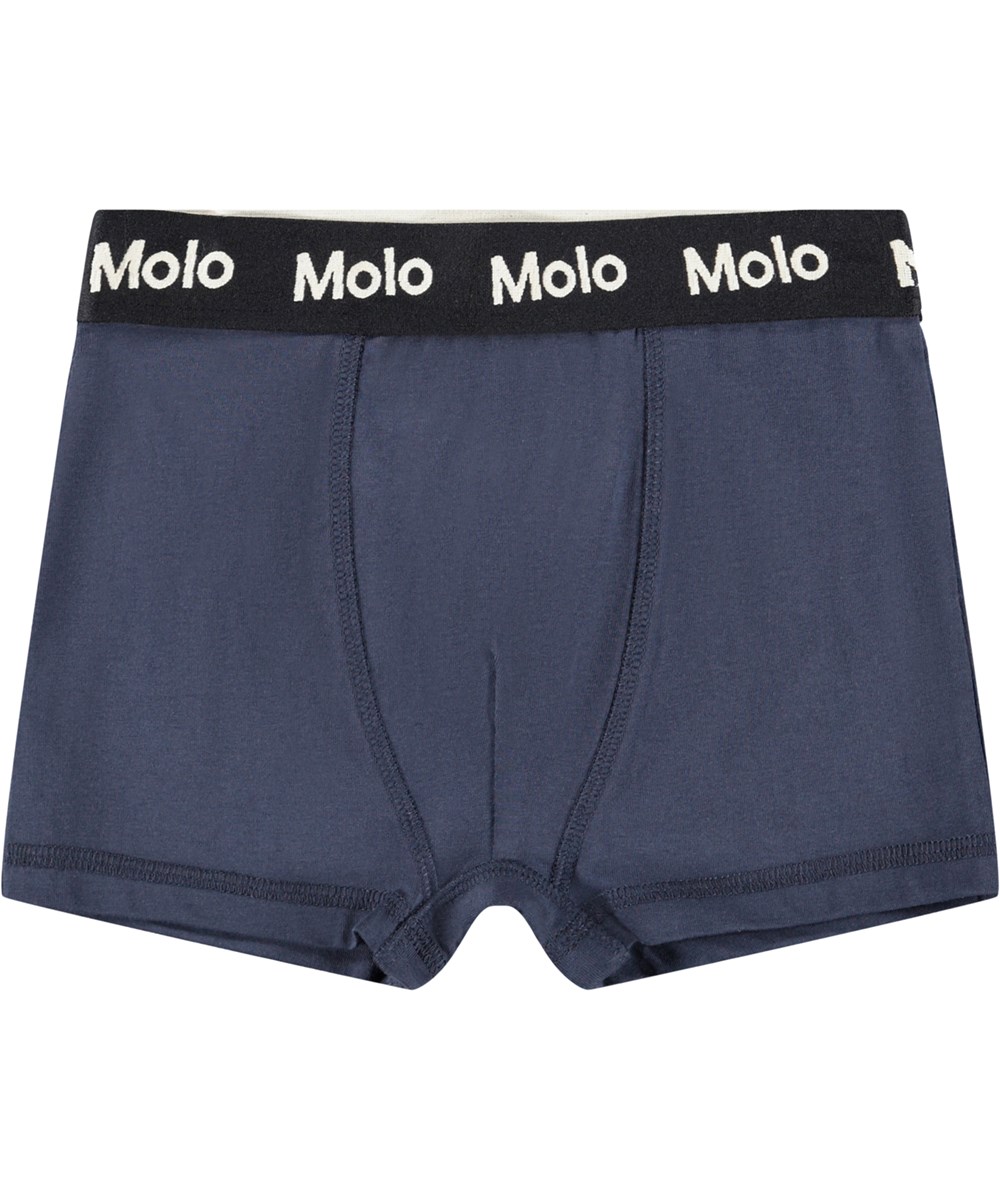 Justin 2-pack - Dino Galaxy - 2-pack med barnboxershorts i mjuk, ekologisk bomull med en bred elastisk midja för en bekväm passform.