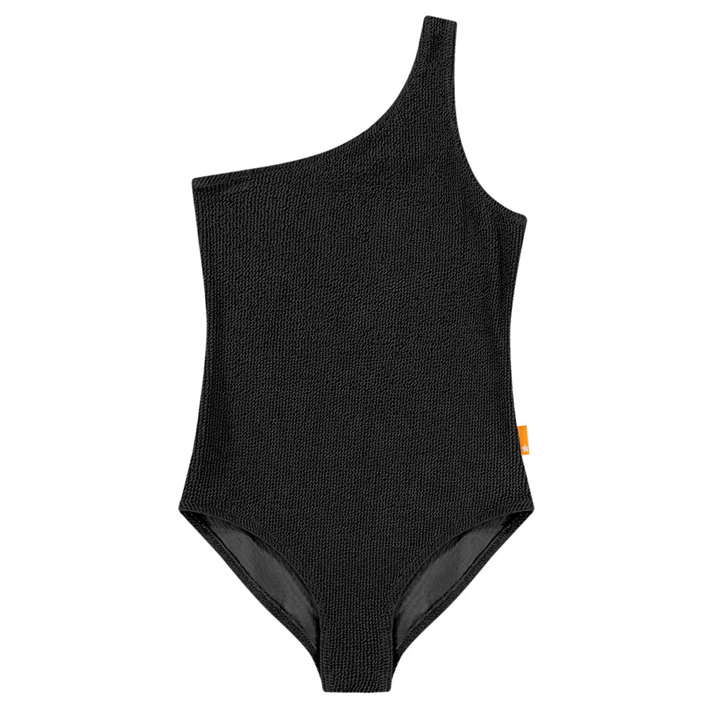 Nolina Black Black bikini for active children made from  