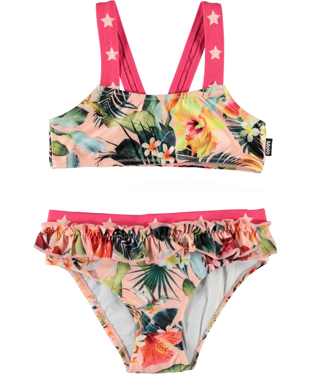 Naila - Hawaiian Flowers - UV bikini with floral print