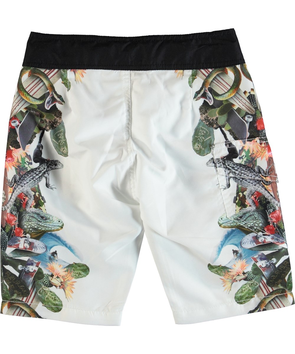 Nalvaro - Tropical Fever - Boardies with tropical print