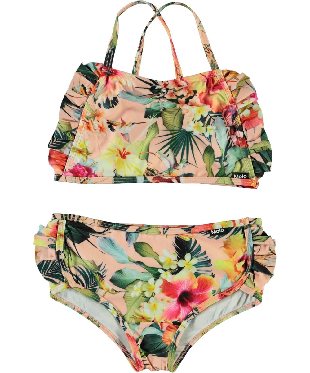 Nanda - Hawaiian Flowers - UV bikini with floral print