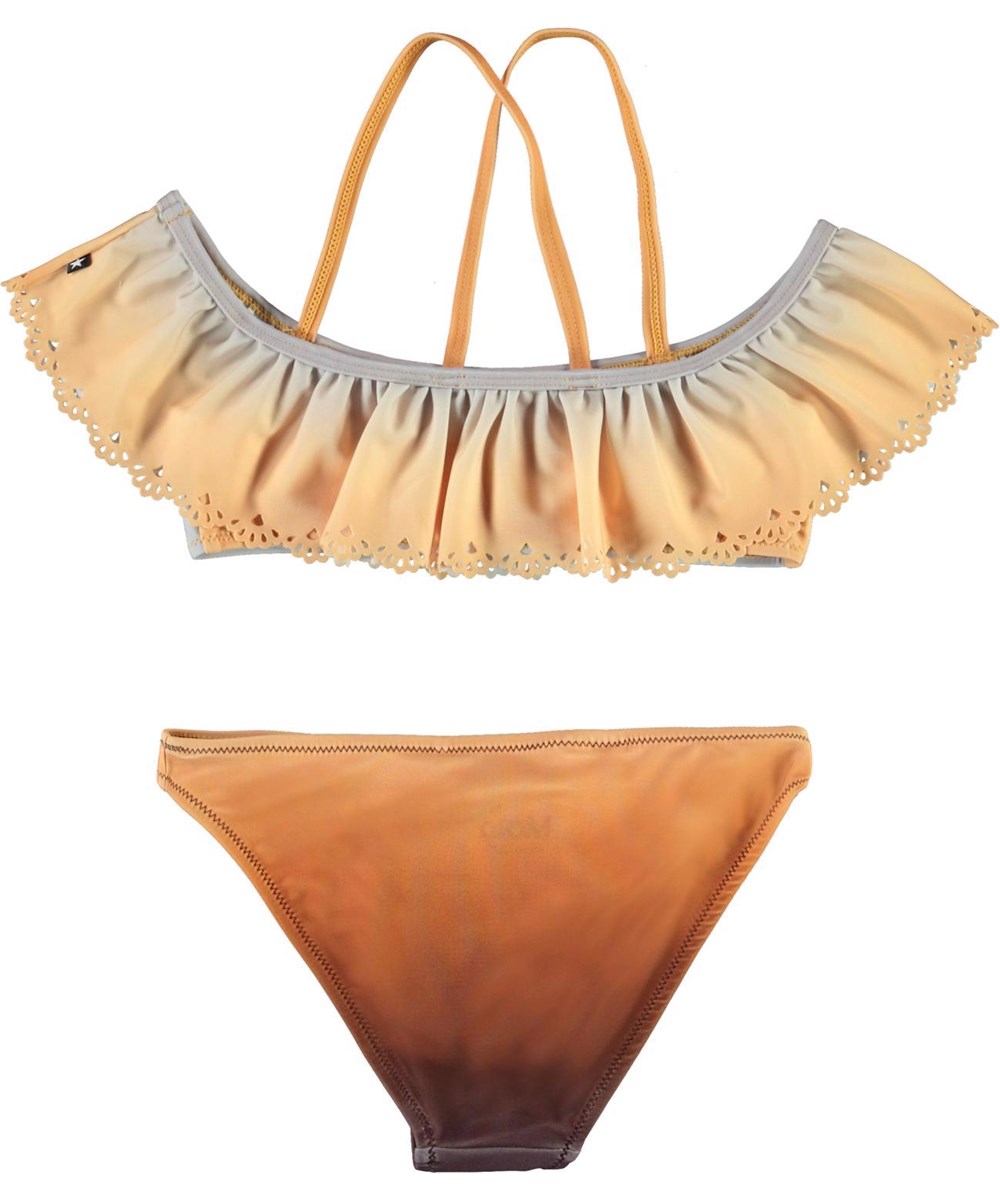 Natacha - Faded Rainbow - Bikini subtle rainbow print lovely details 