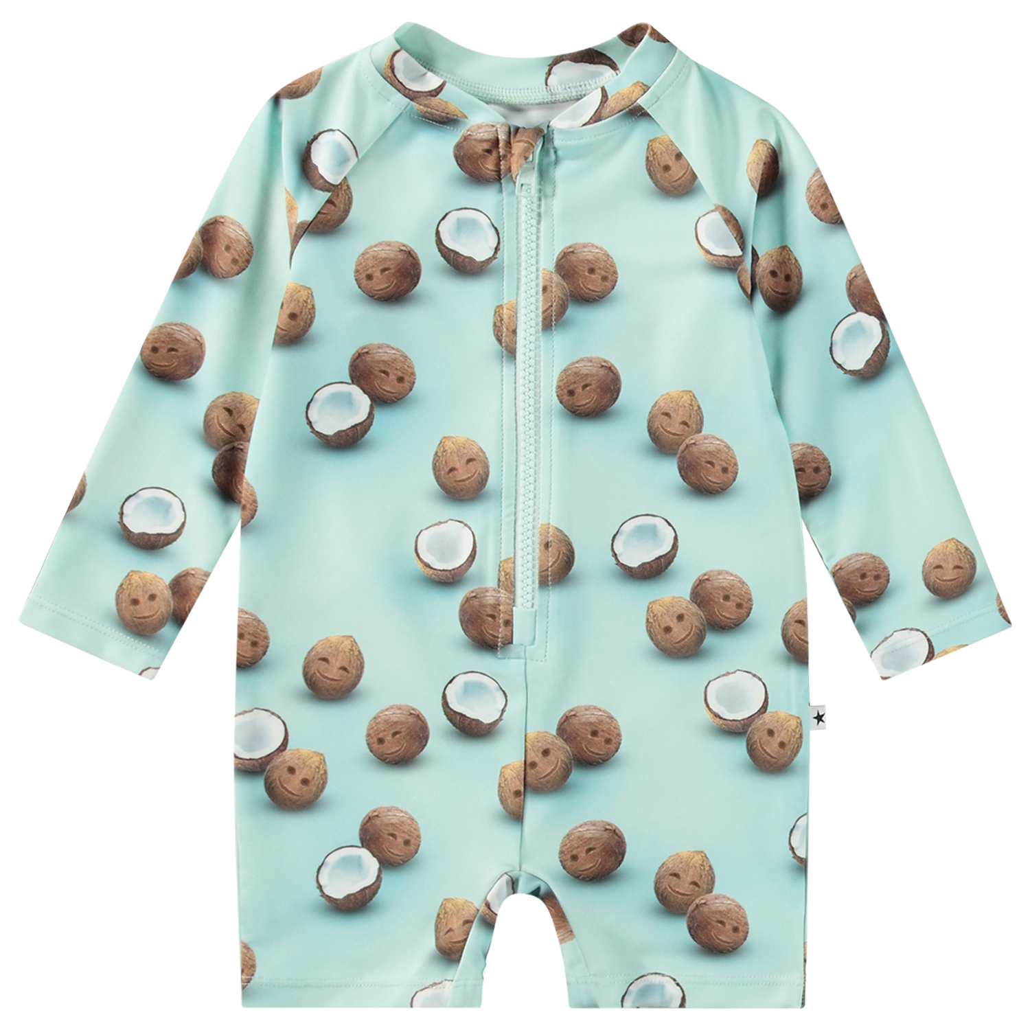 Neka LS - Coquitos - Light blue swimsuit for children with