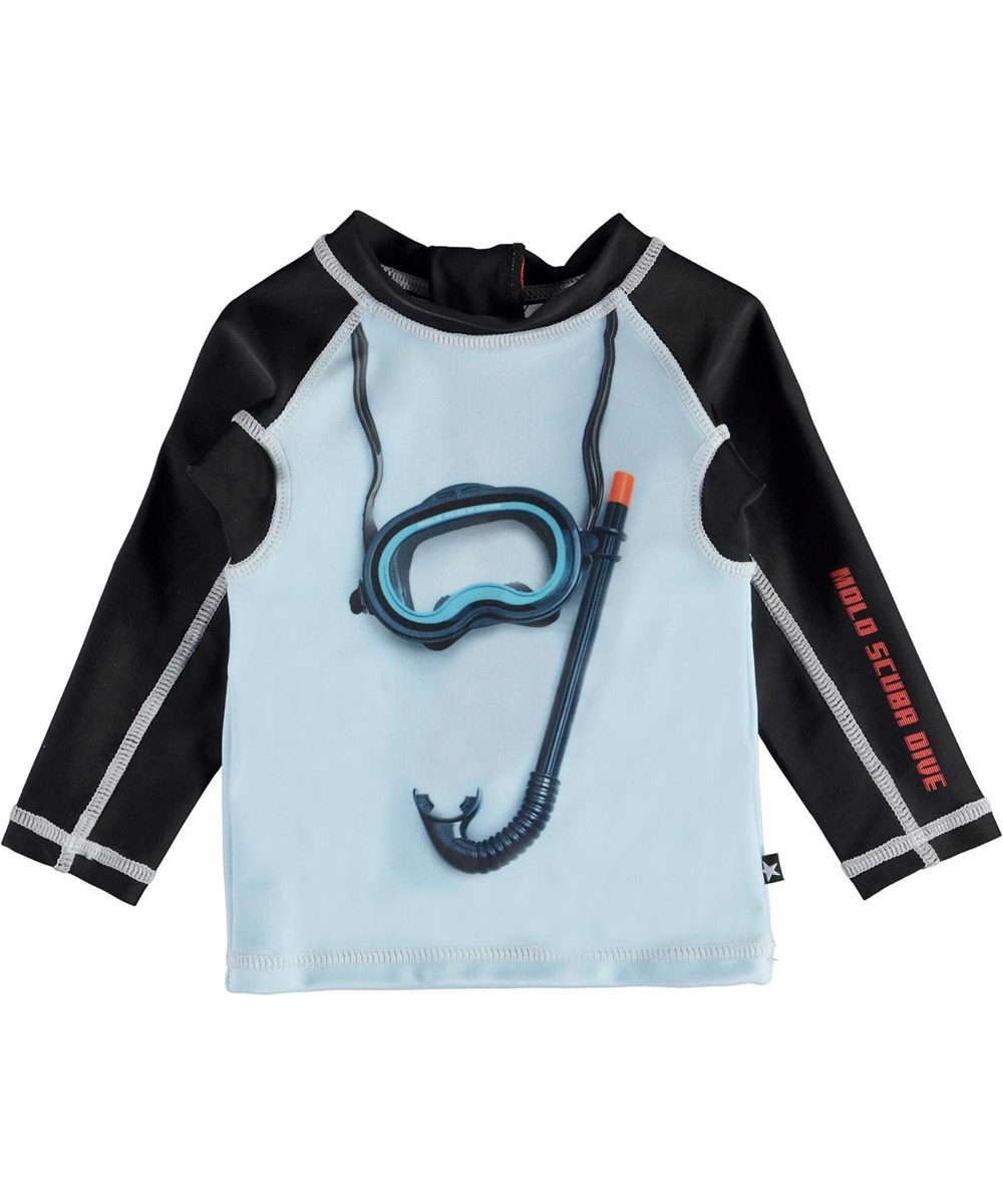 Nemo Baby Scuba Top UV baby rash guard with diving print Molo