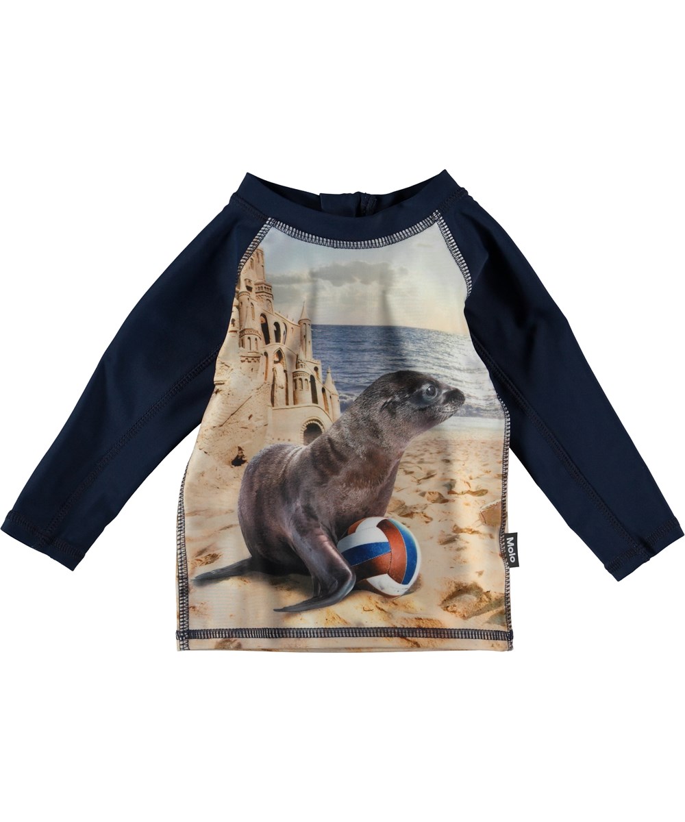 Nemo - Play With Me - Baby UV rash guard with seals
