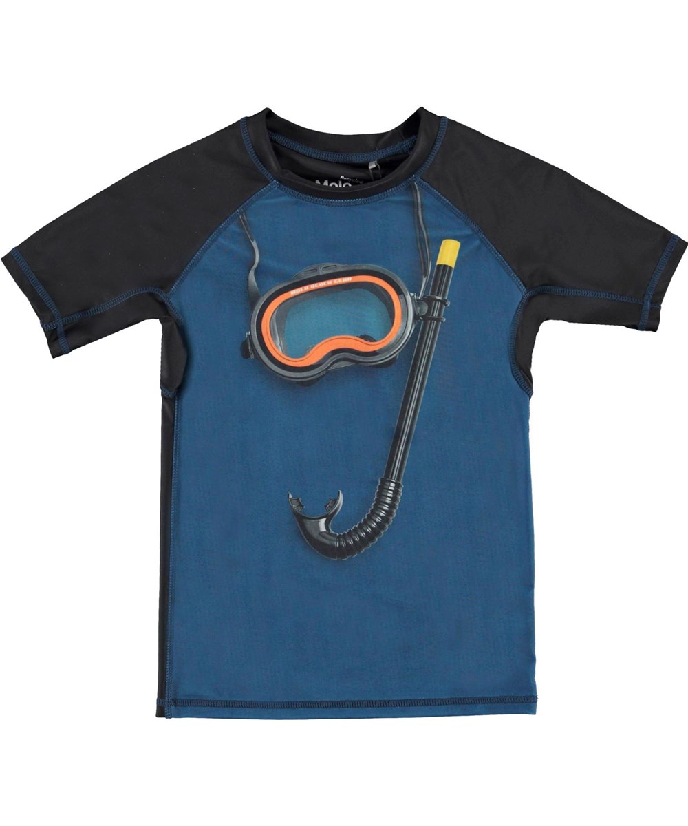 Neptune Scuba Dive Top UV rash guard with diving gear Molo