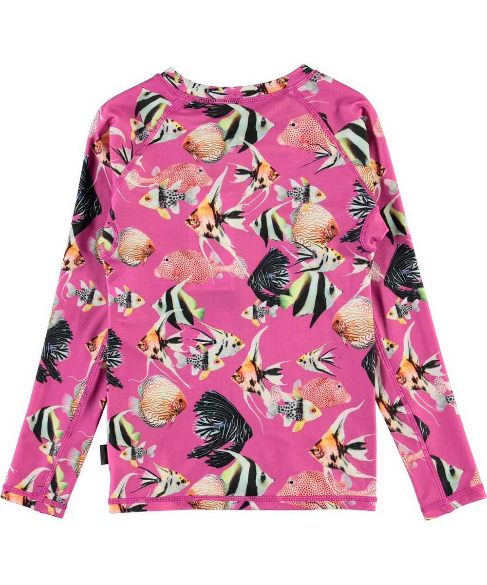 Neptune LS - Beauty Of The Sea - UV rashguard with fish print