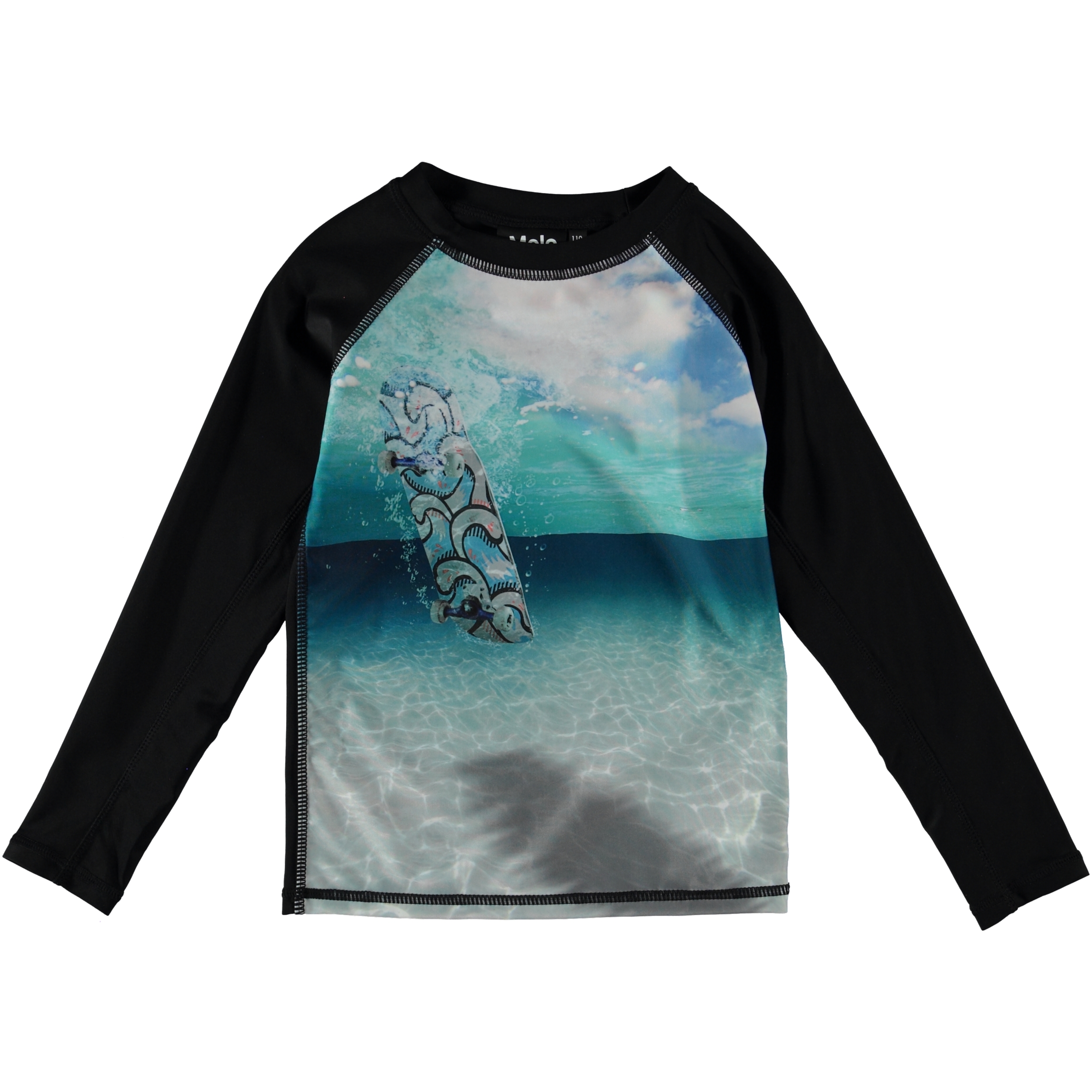 【YOURNUS】Super Cub Washing Long Sleeve Men's Ultimate Long Sleeve Rash Guard | White UPF 50+