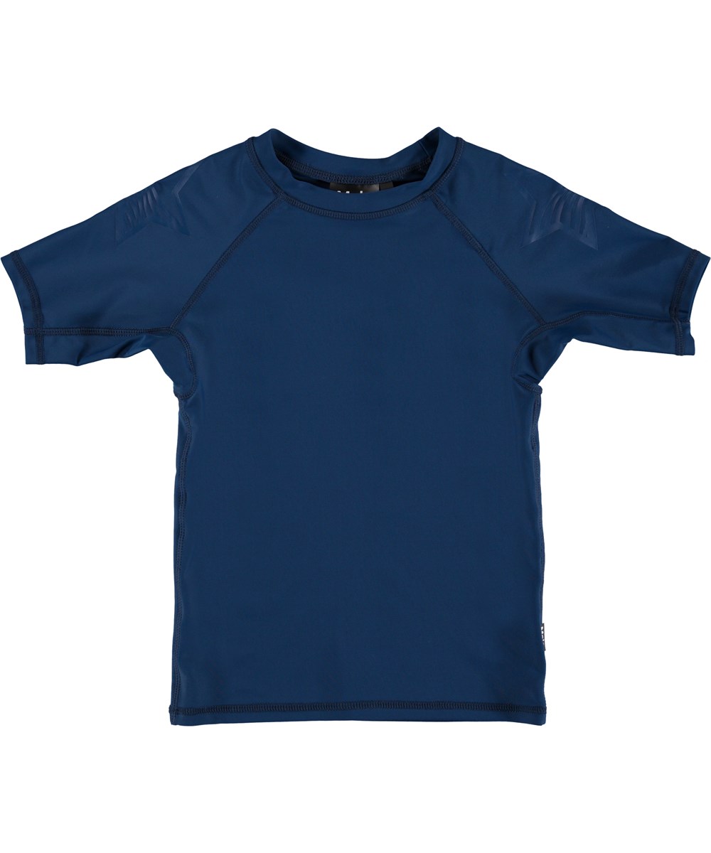 Neptune Solid - Blue Cave - Dark blue UV rashguard