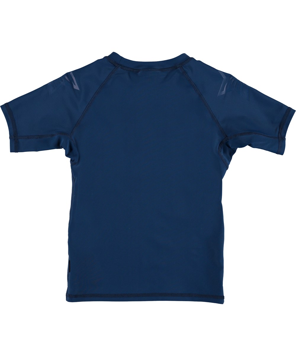 Neptune Solid - Blue Cave - Dark blue UV rashguard
