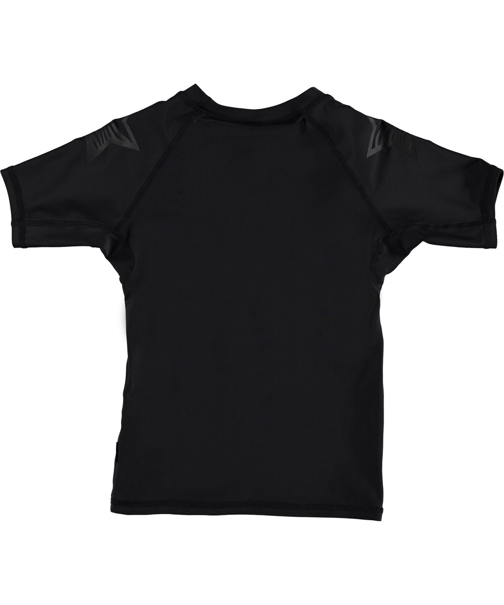Neptune Solid - Very Black - Black UV rashguard