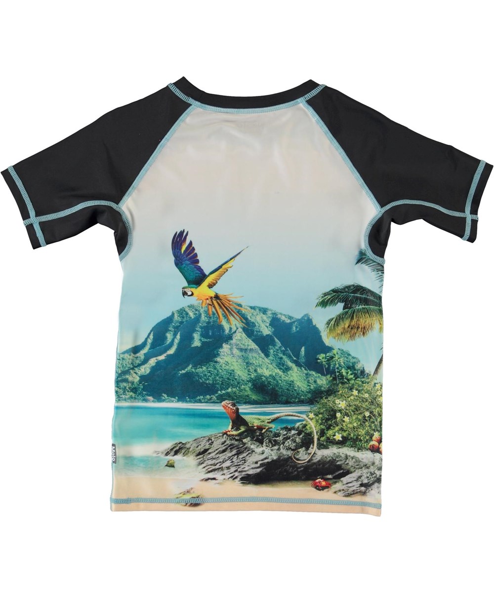 Neptune - Welcome To Hawaii - UV rashguard with Hawaii print