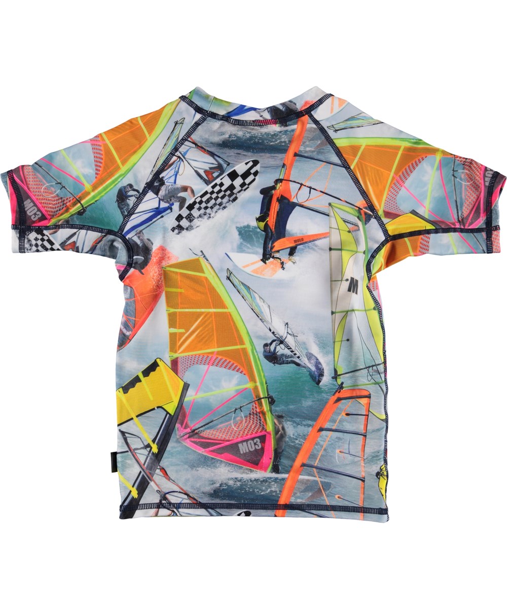 Neptune - Windsurfers - UV rashguard in surfer print