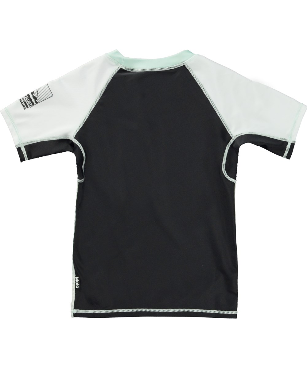 Neptune - Sunrise Surfer - Classic rash guard with beach print 