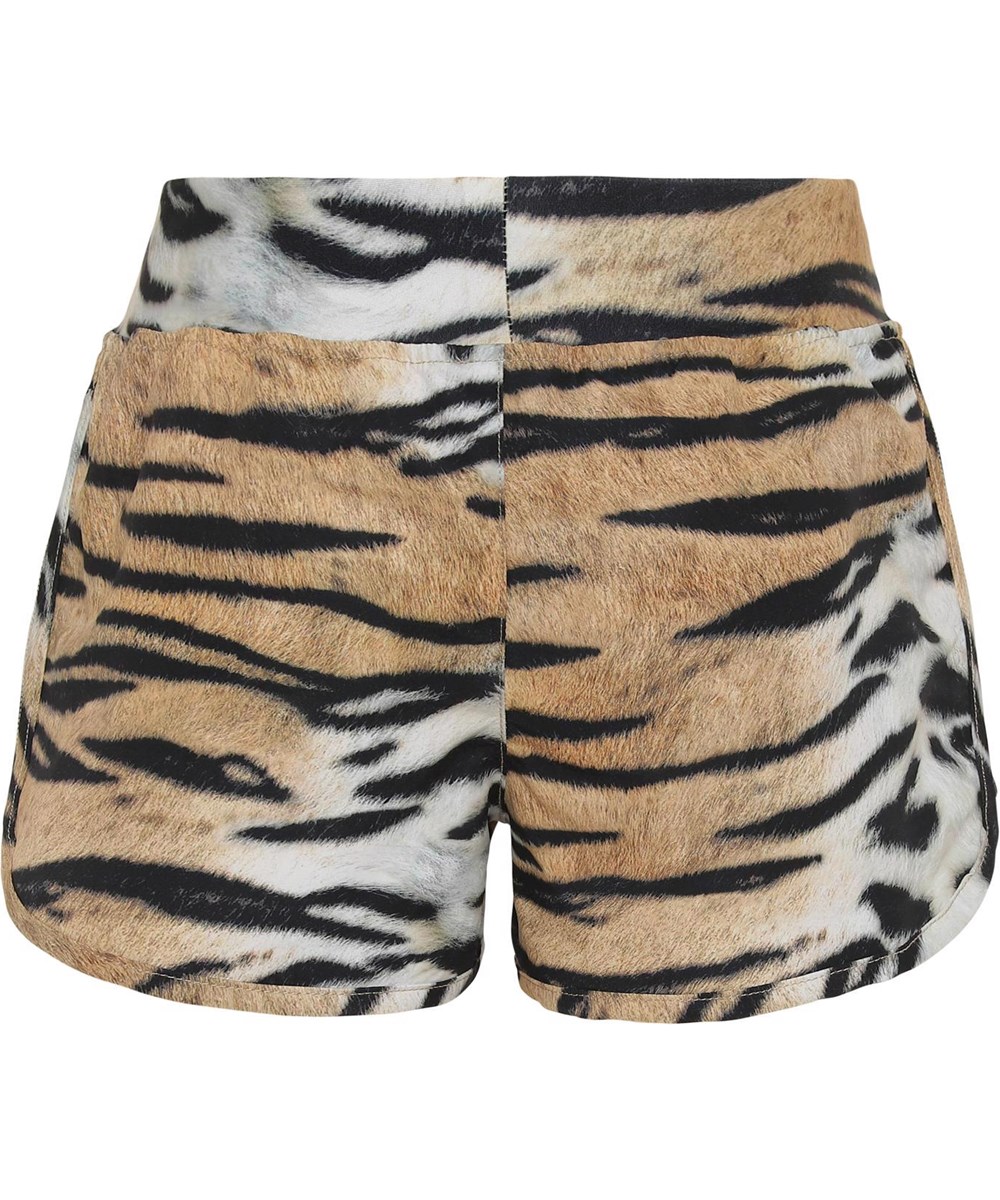Neva - Tiger Stripes - UV swim trunks with tiger fur