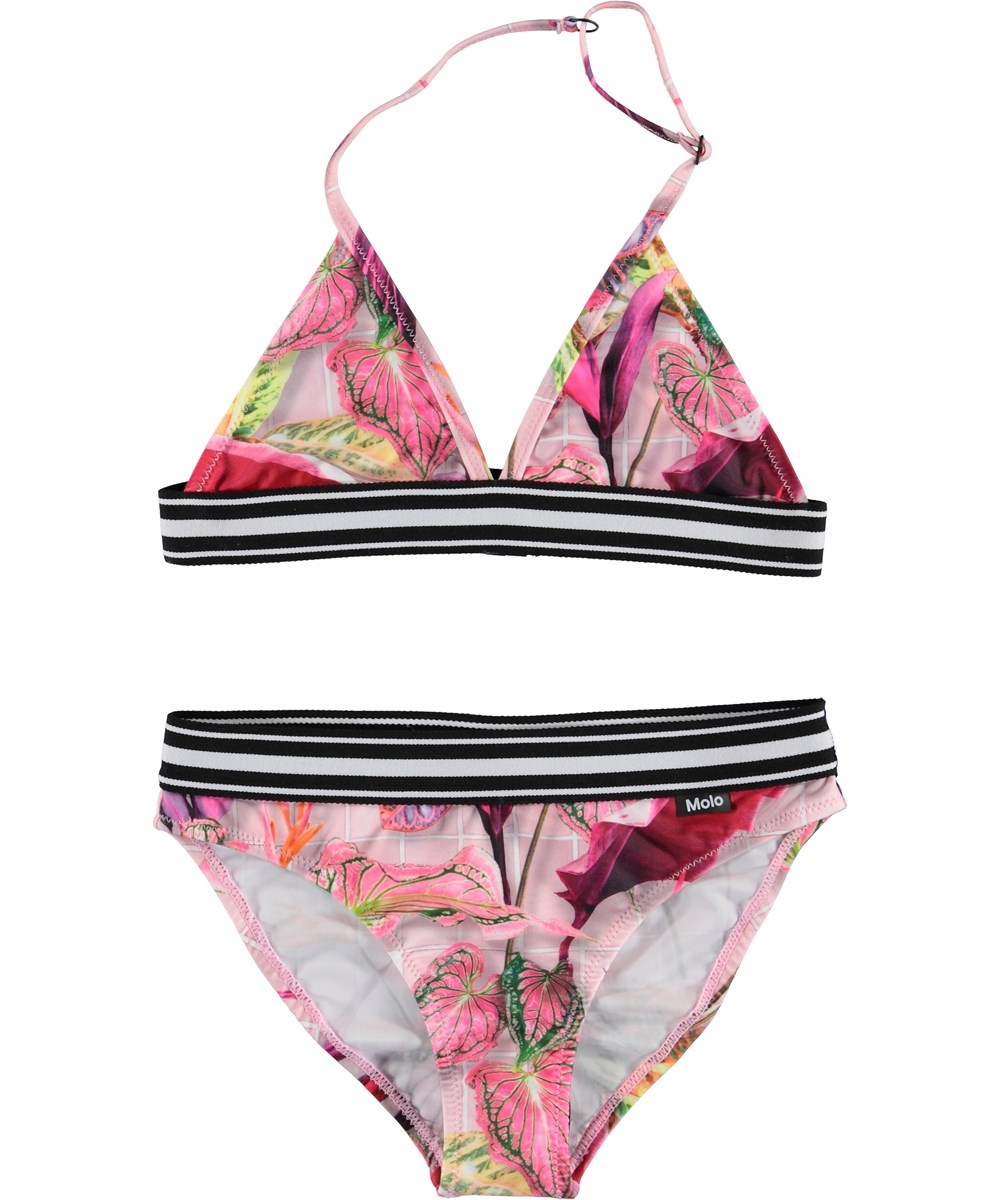 Nicoletta - Tiles - Flower UV triangle bikini